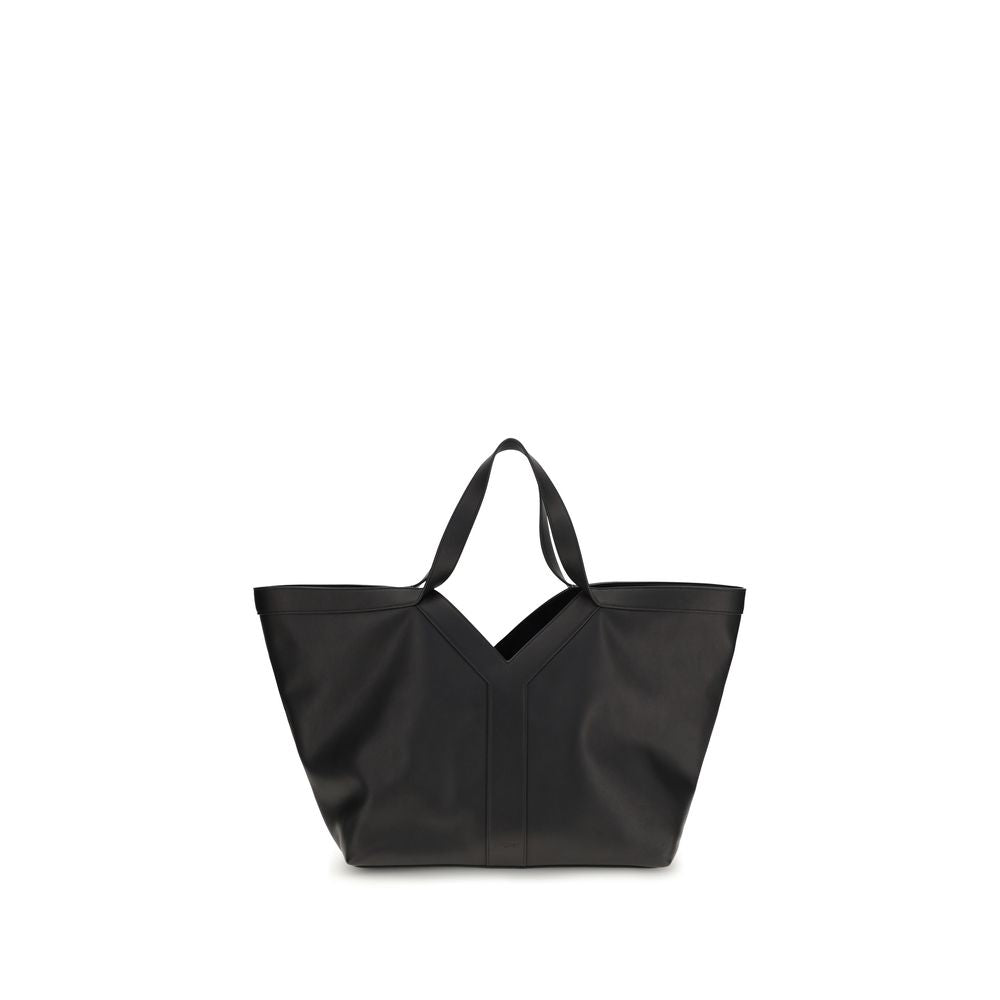 Saint Laurent Black Calf Leather Bos Taurus Shoulder Bag - ClickThatClicks 