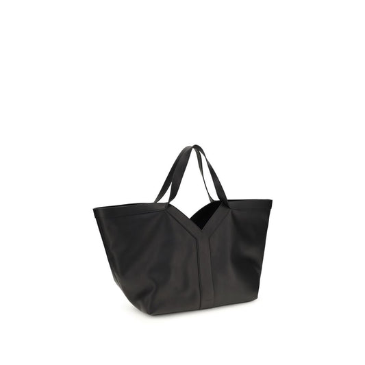 Saint Laurent Black Calf Leather Bos Taurus Shoulder Bag - ClickThatClicks 