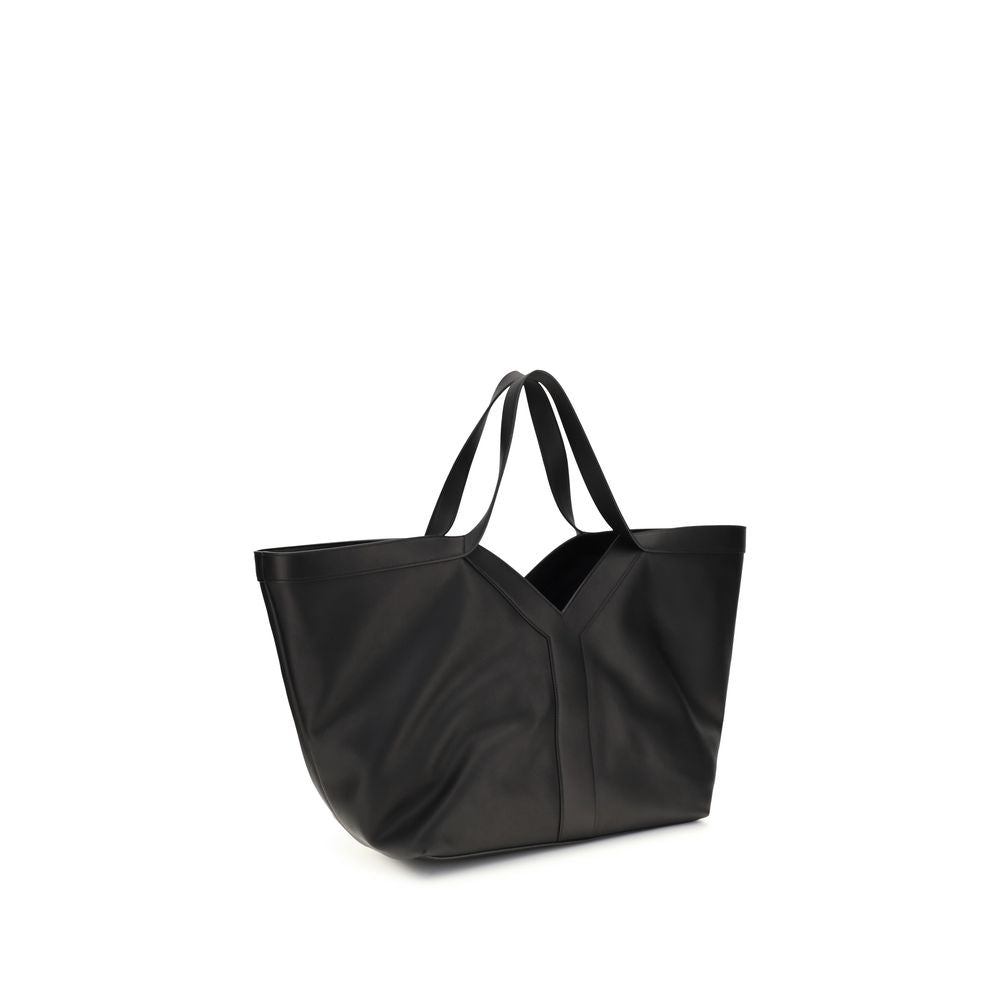 Saint Laurent Black Calf Leather Bos Taurus Shoulder Bag - ClickThatClicks 