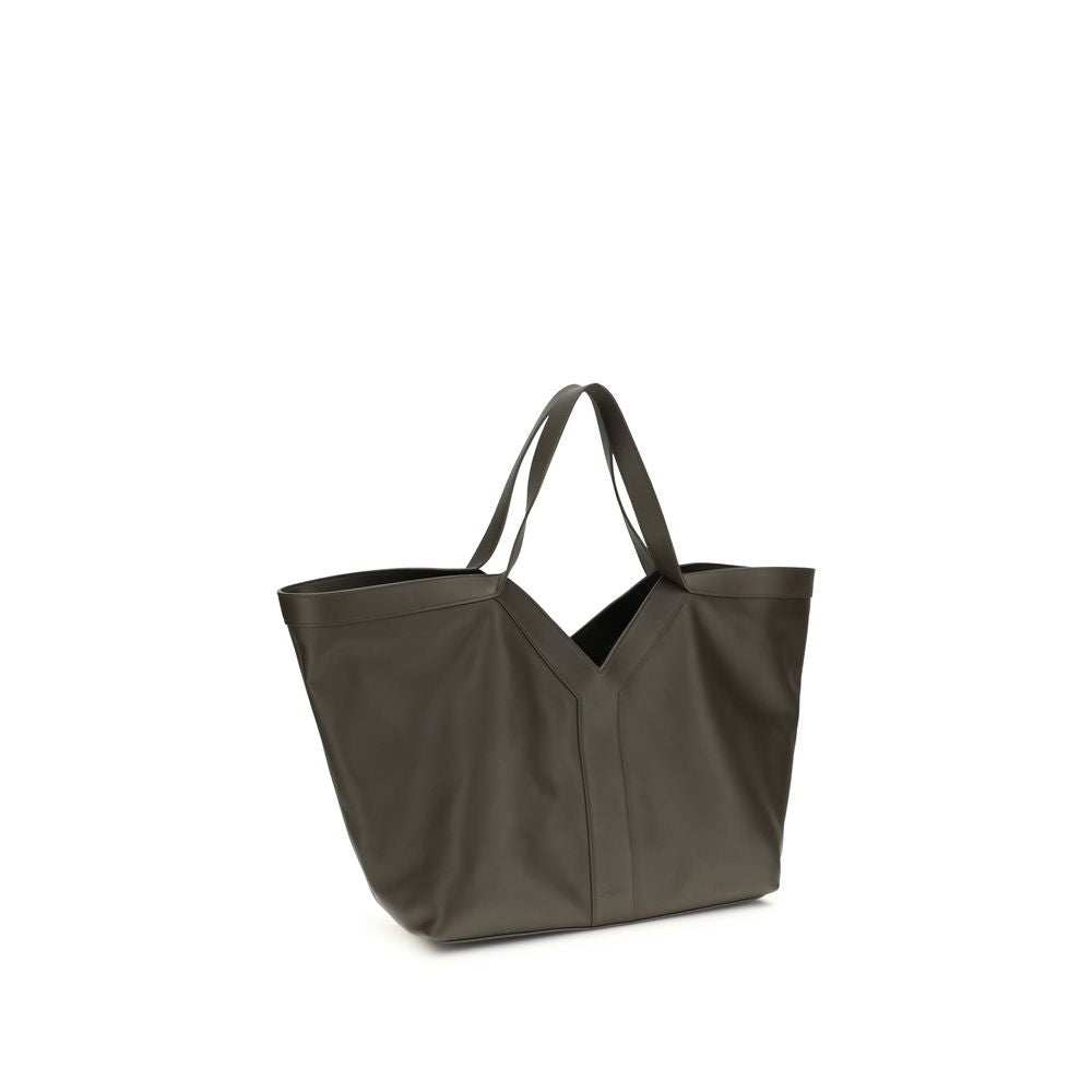 Saint Laurent Bicolor Calf Leather Bos Taurus Shoulder Bag - ClickThatClicks 