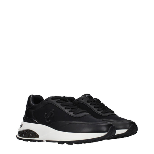 Jimmy Choo Black Fabric Athletic Sneakers - ClickThatClicks 