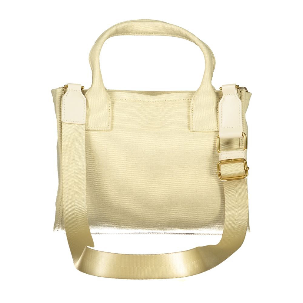Twinset Beige Cotton Women Handbag - ClickThatClicks 