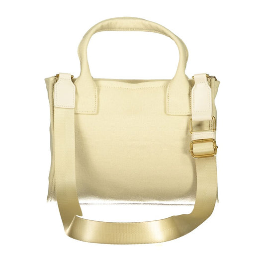 Twinset Beige Cotton Women Handbag - ClickThatClicks 