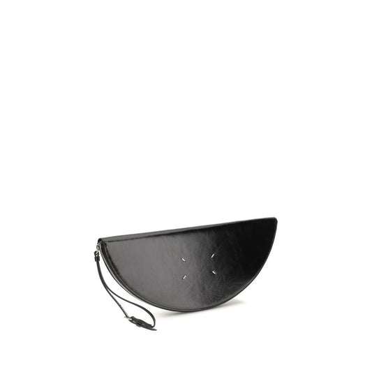 Maison Margiela Black Calf Leather Bos Taurus Clutch Bag - ClickThatClicks 