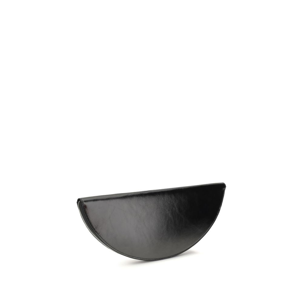 Maison Margiela Black Calf Leather Bos Taurus Clutch Bag - ClickThatClicks 