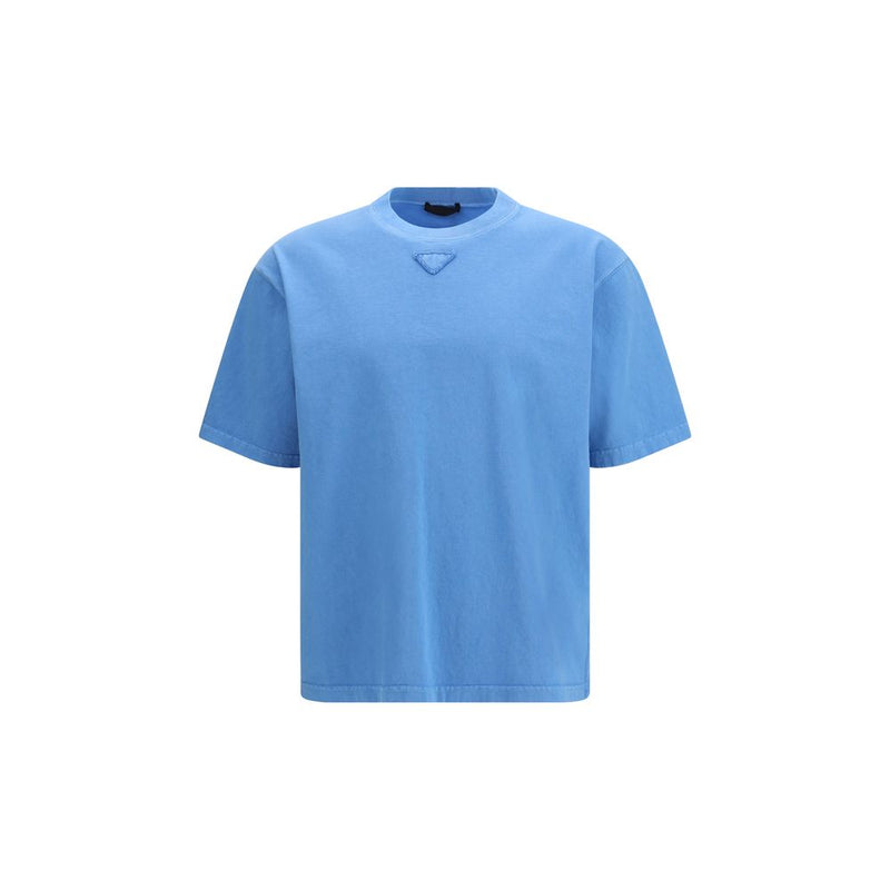Prada Blue Cotton T-Shirt - ClickThatClicks 