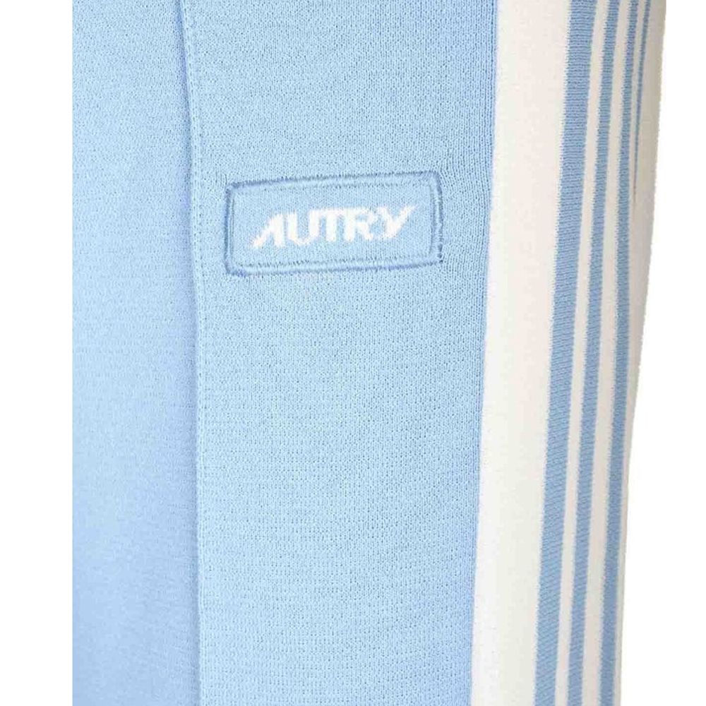 Autry Blue Nylon Athletic Pants - ClickThatClicks 