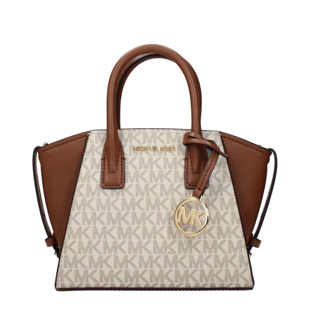 Michael Kors Beige Fabric Handbag - ClickThatClicks 