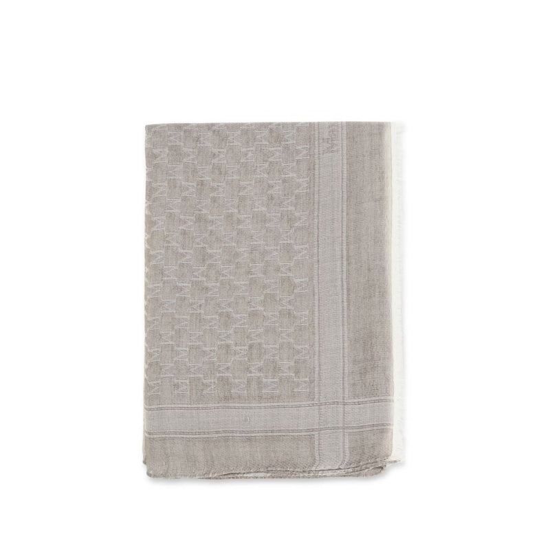 Max Mara Beige Wool Scarf - ClickThatClicks 