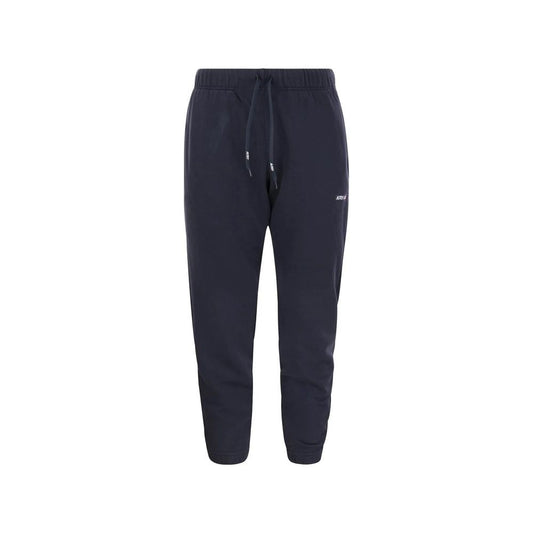 Autry Blue Cotton Joggers (Workout Pants) - ClickThatClicks 