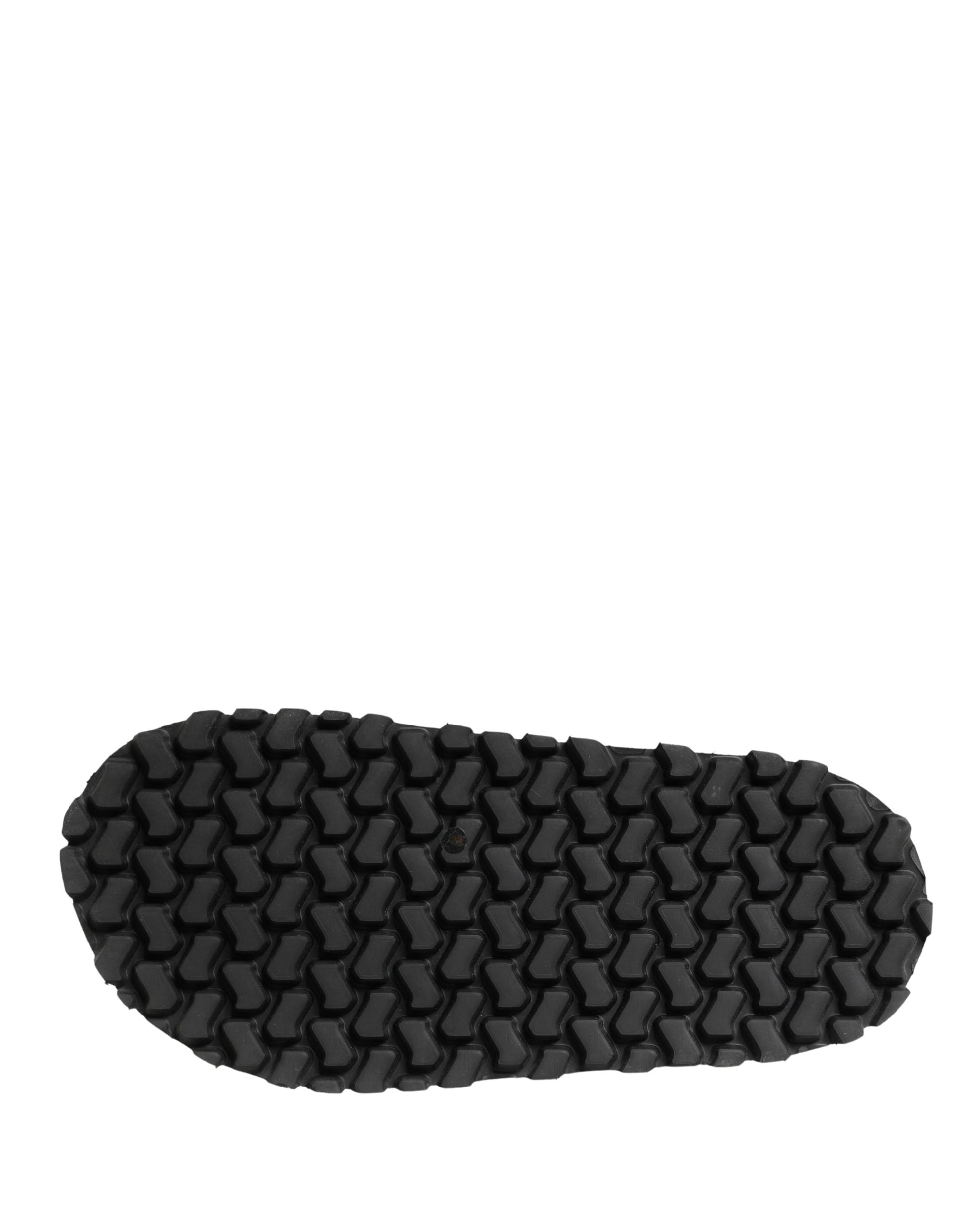 Dolce & Gabbana Black Logo Detailed Men Chunky Sandals Shoes - ClickThatClicks 