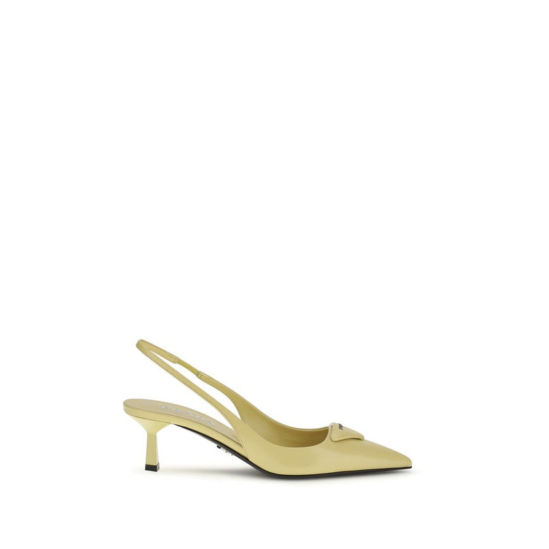 Prada Bicolor Calf Leather Bos Taurus Pumps - ClickThatClicks 