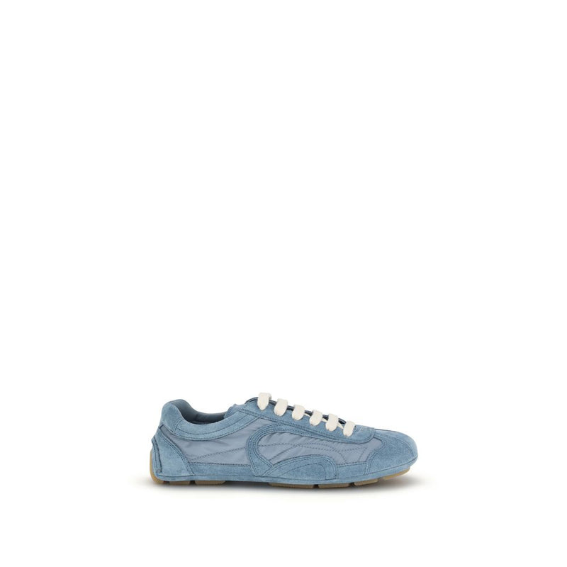 Prada Blue Lamb Ovis Aries Aries Athletic Sneakers - ClickThatClicks 