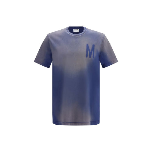Moschino Blue Cotton T-Shirt - ClickThatClicks 