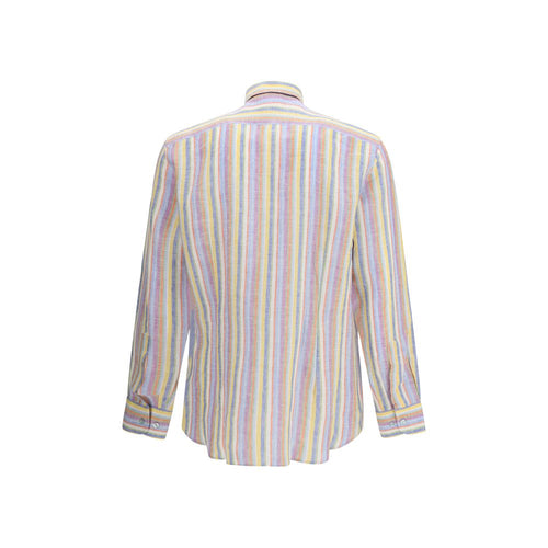 Etro Multicolor Linen Pattern Shirt - ClickThatClicks 