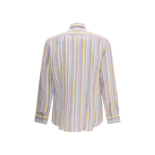 Etro Multicolor Linen Pattern Shirt - ClickThatClicks 
