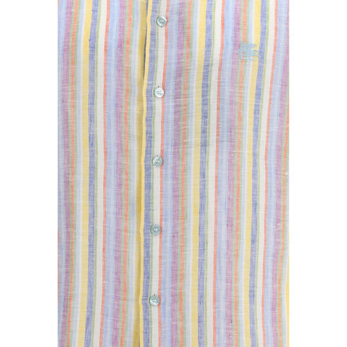 Etro Multicolor Linen Pattern Shirt - ClickThatClicks 
