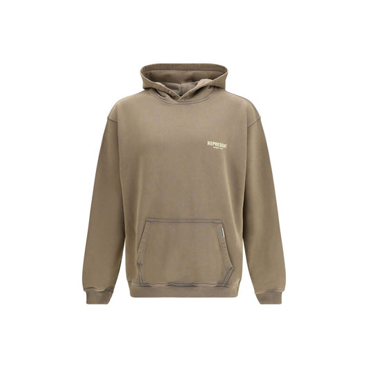 Represent Brown Cotton Sweatshirt - ClickThatClicks 