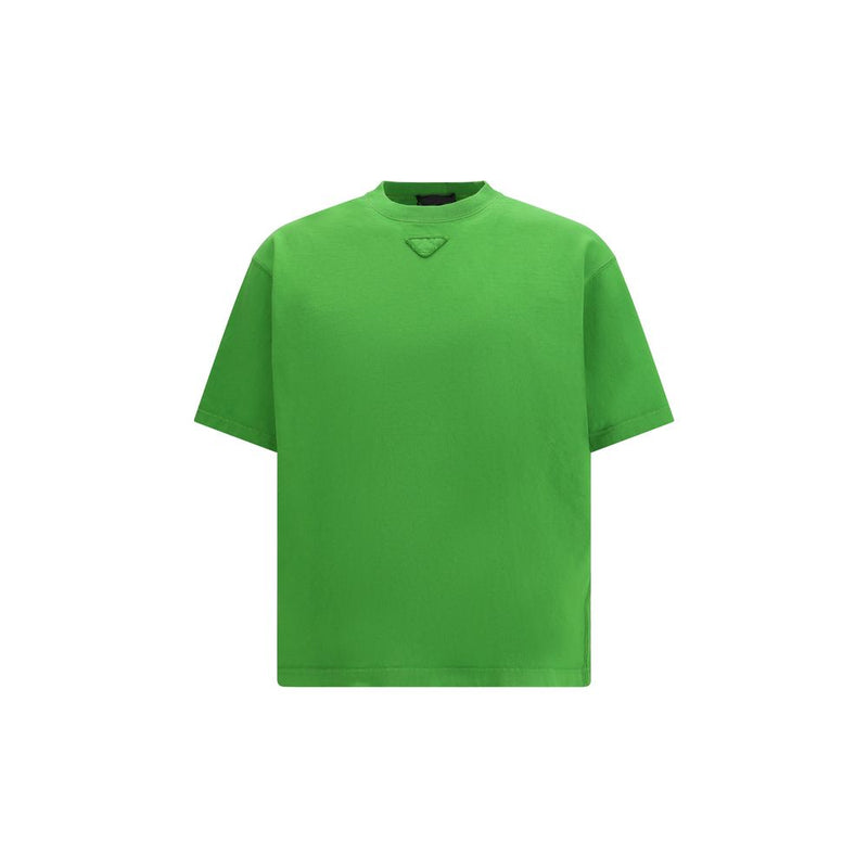 Prada Bicolor Cotton T-Shirt - ClickThatClicks 