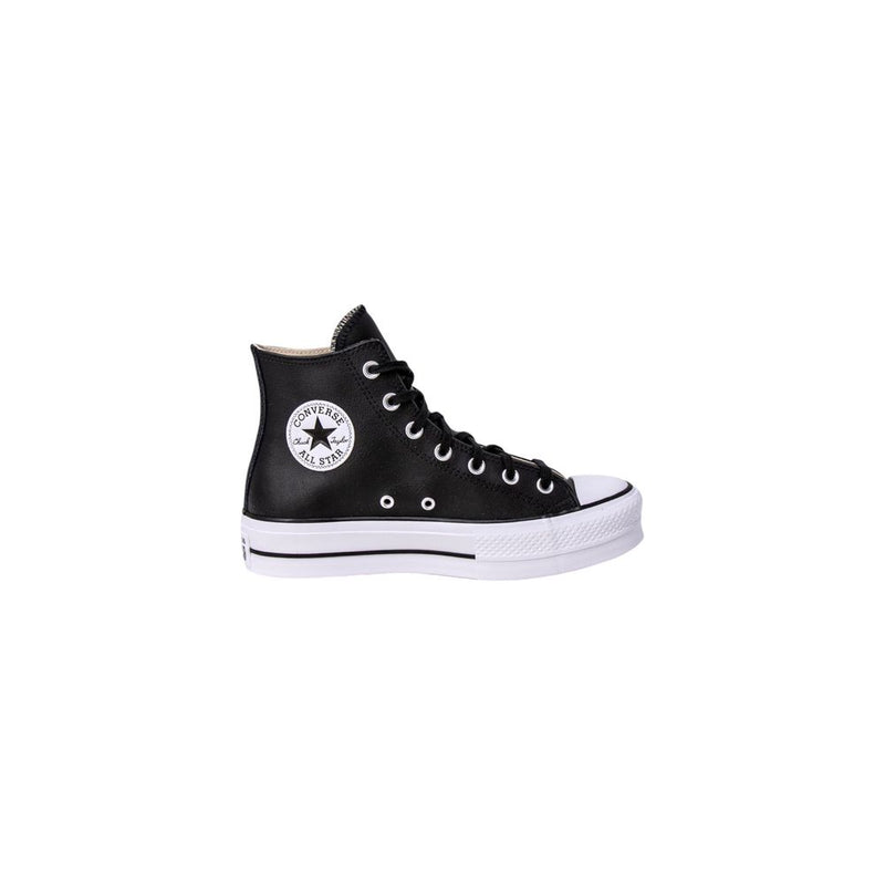 Converse Black Polyethylene Platform Sneakers - ClickThatClicks 