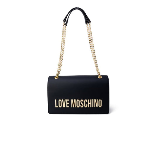 Love Moschino Black Polyethylene Handbag - ClickThatClicks 