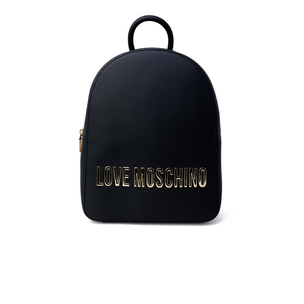 Love Moschino Black Polyethylene Backpack - ClickThatClicks 