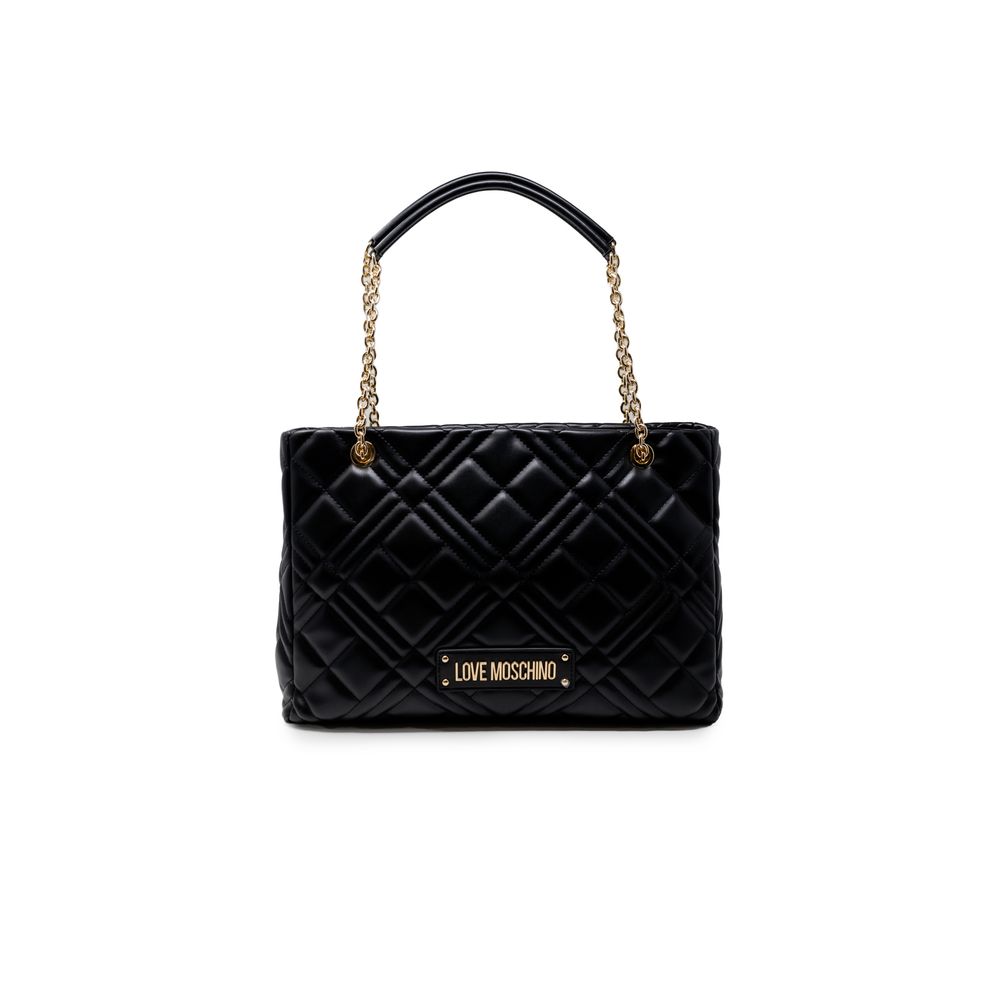 Love Moschino Black Polyethylene Handbag - ClickThatClicks 