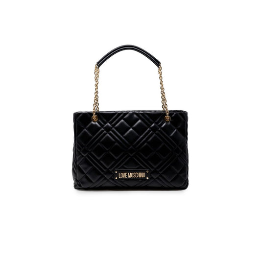 Love Moschino Black Polyethylene Handbag - ClickThatClicks 