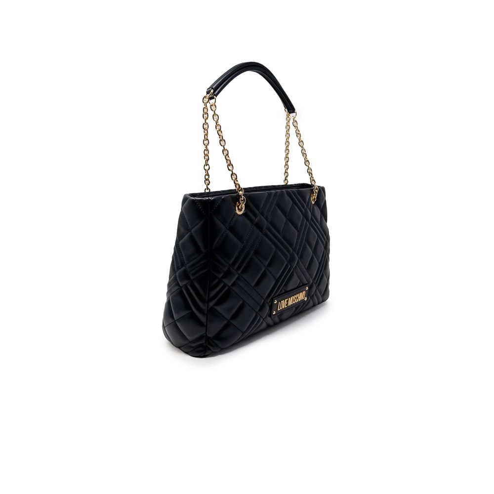 Love Moschino Black Polyethylene Handbag - ClickThatClicks 