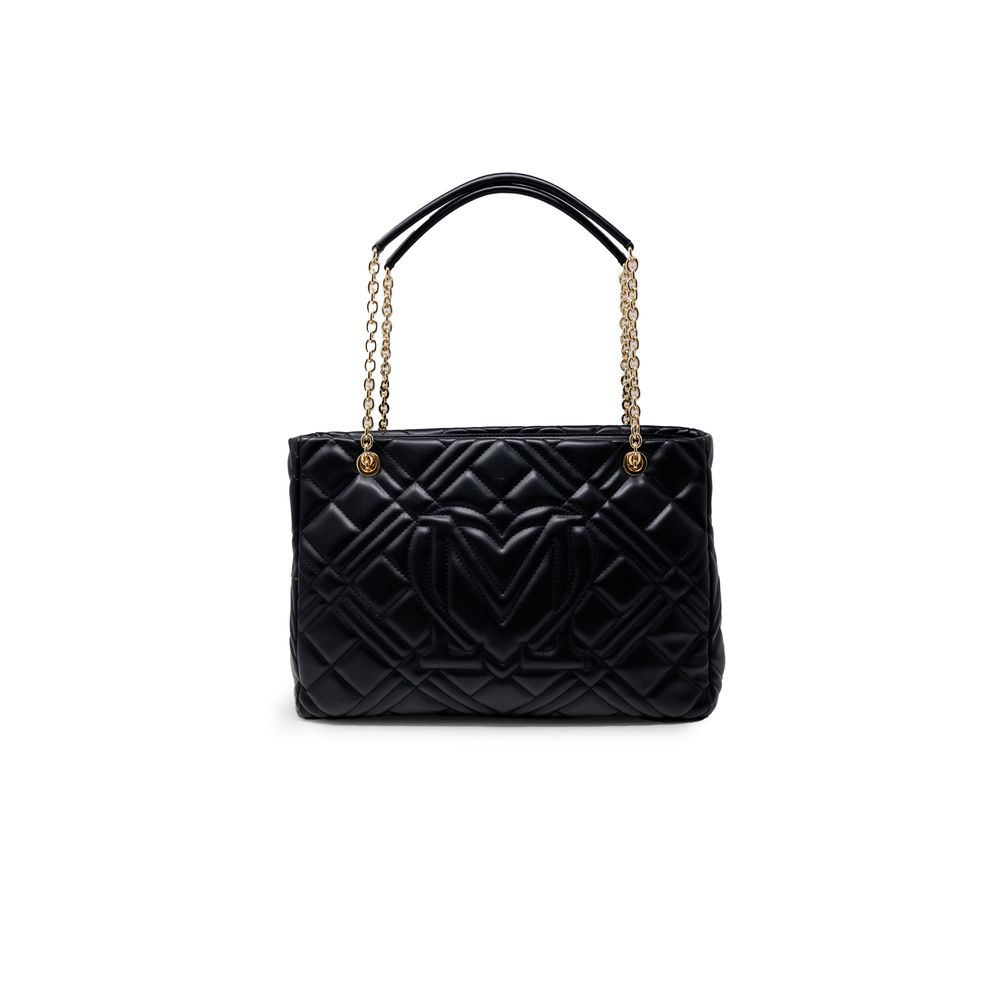 Love Moschino Black Polyethylene Handbag - ClickThatClicks 