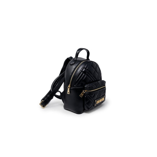 Love Moschino Black Polyethylene Backpack - ClickThatClicks 