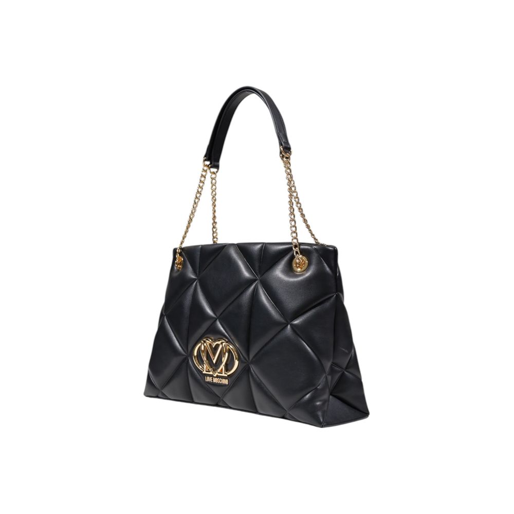 Love Moschino Black Polyethylene Handbag - ClickThatClicks 