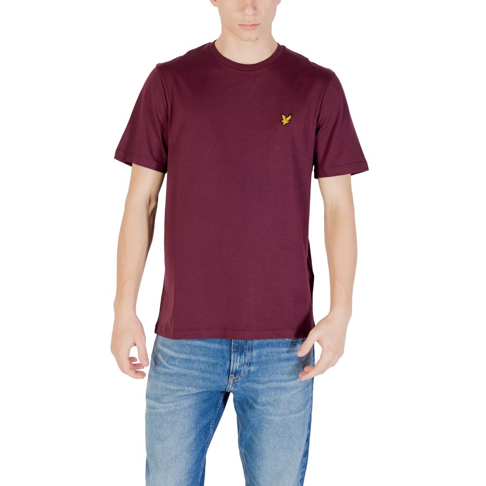 Lyle & Scott Bordeaux Cotton T-Shirt - ClickThatClicks 