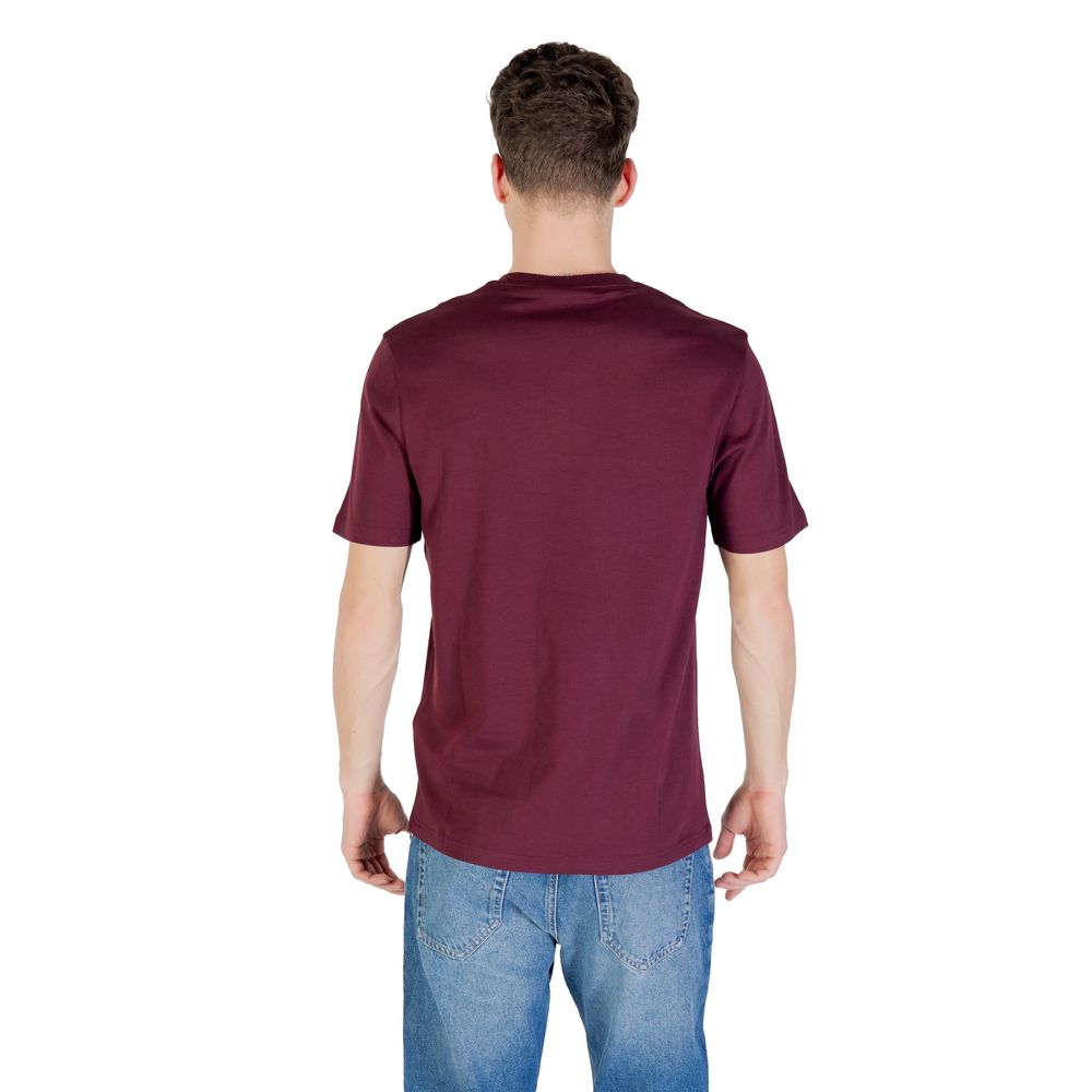 Lyle & Scott Bordeaux Cotton T-Shirt - ClickThatClicks 