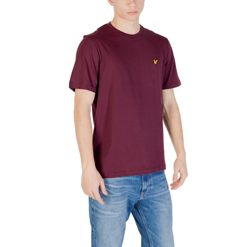 Lyle & Scott Bordeaux Cotton T-Shirt - ClickThatClicks 