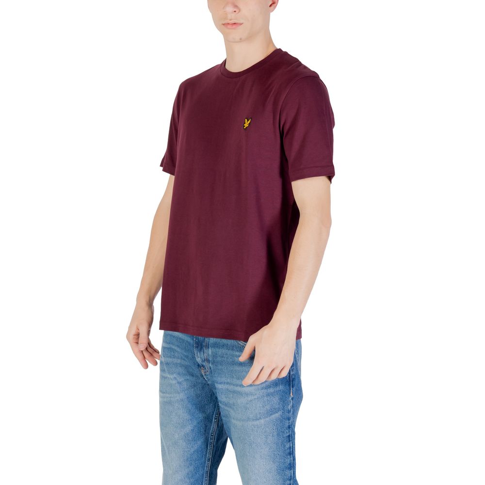 Lyle & Scott Bordeaux Cotton T-Shirt - ClickThatClicks 