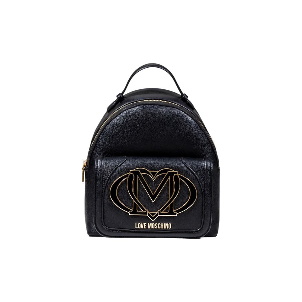 Love Moschino Black Polyethylene Backpack - ClickThatClicks 