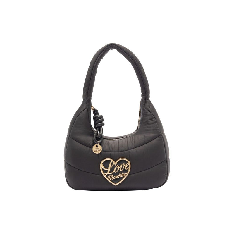 Love Moschino Black Nylon Handbag - ClickThatClicks 