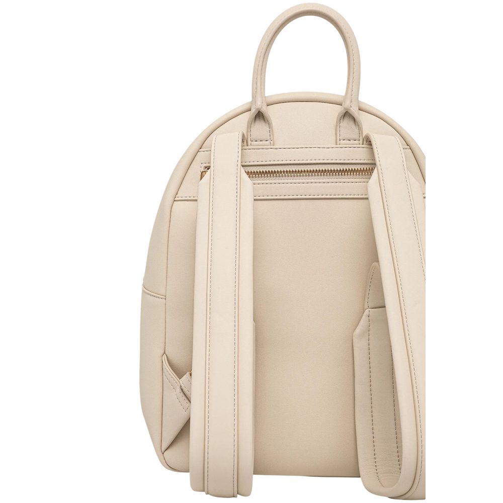 Love Moschino Beige Polyethylene Backpack - ClickThatClicks 