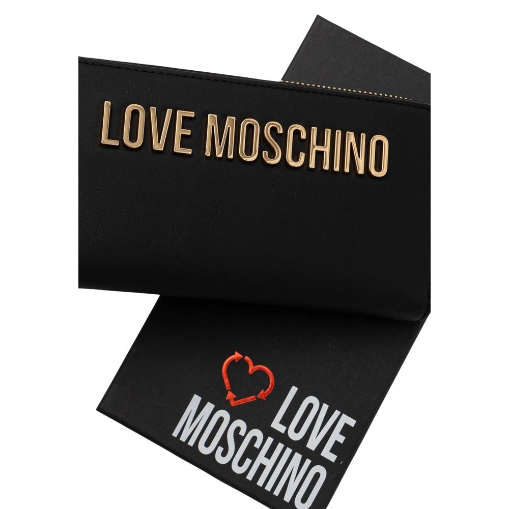Love Moschino Black Polyethylene Wallet - ClickThatClicks 