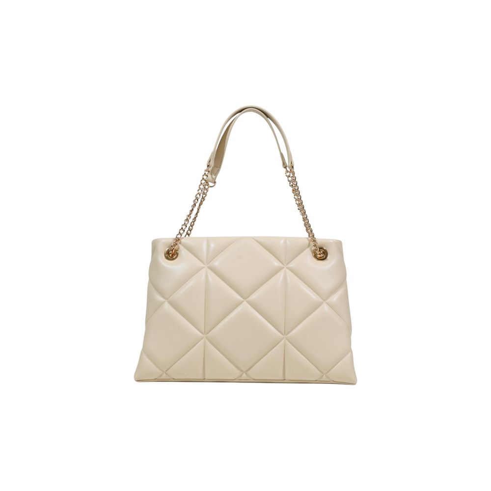 Love Moschino Beige Artificial Leather Handbag - ClickThatClicks 