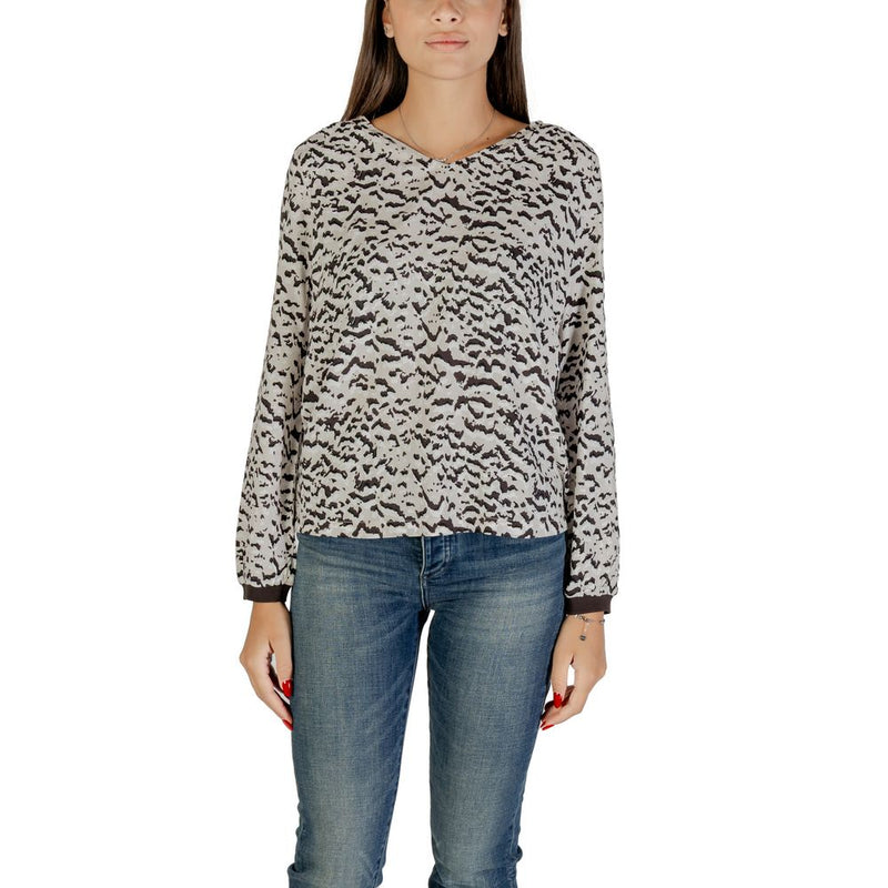 Street One Bicolor Viscose Blouse - ClickThatClicks 