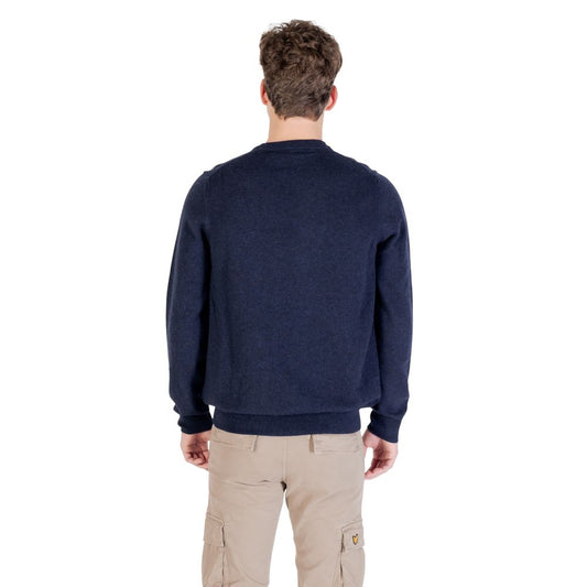 Lyle & Scott Blue Nylon Sweatshirt - ClickThatClicks 