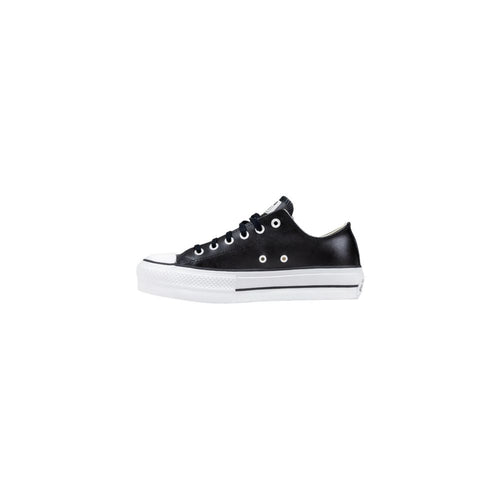 Converse Black Leather Low Top Sneakers - ClickThatClicks 