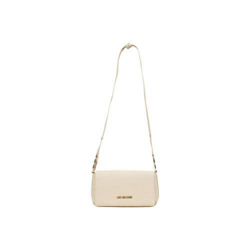 Love Moschino Beige Polyethylene Handbag - ClickThatClicks 