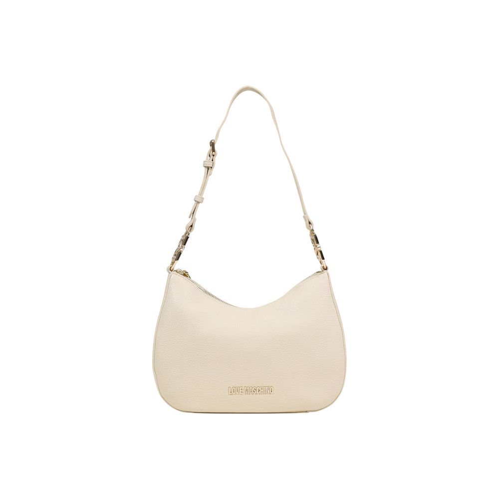 Love Moschino Beige Polyethylene Handbag - ClickThatClicks 