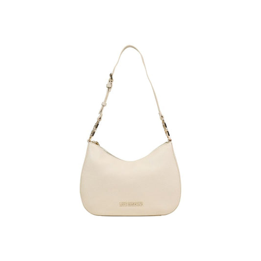 Love Moschino Beige Polyethylene Handbag - ClickThatClicks 