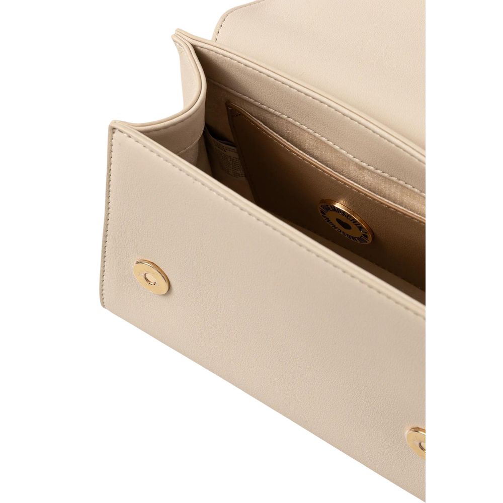 Love Moschino Beige Polyethylene Handbag - ClickThatClicks 