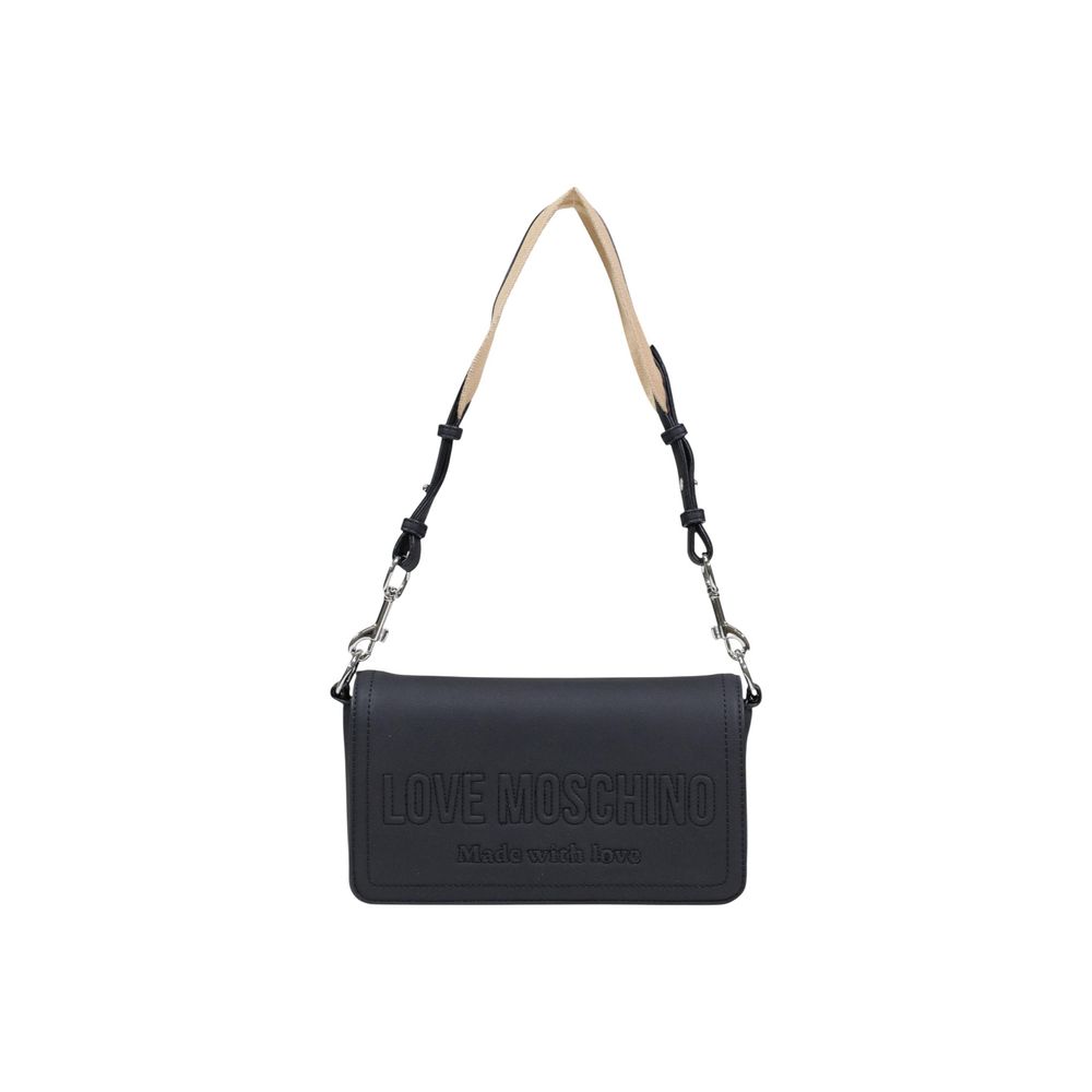 Love Moschino Black Polyethylene Handbag - ClickThatClicks 