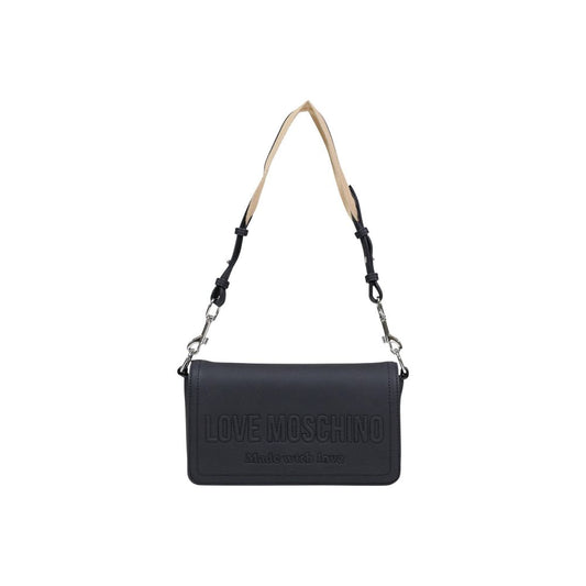 Love Moschino Black Polyethylene Handbag - ClickThatClicks 